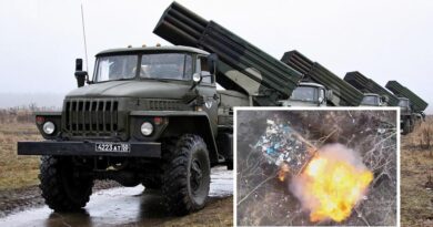 DJI Mavic знищив російську реактивну систему залпового вогню БМ-21 «Град» (відео)