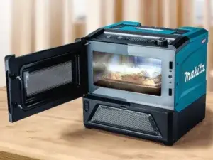 Makita випустила портативну мікрохвильову піч MW001G з USB-зарядкою