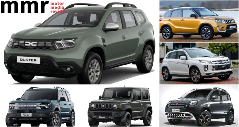 Топ-5 достойних альтернатив для Renault Duster