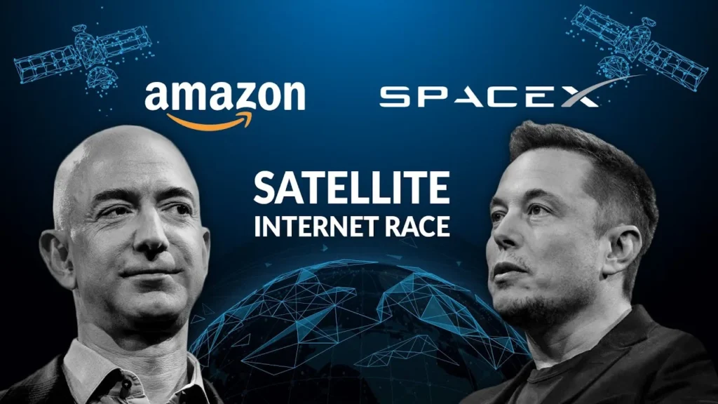 SpaceX проти Amazon: битва за панування в Інтернеті загострюється