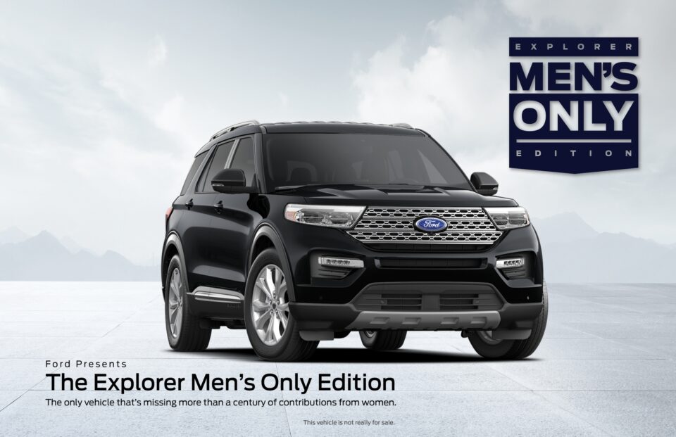 Компания Ford представила мужское издание внедорожника Explorer Men's Only Edition