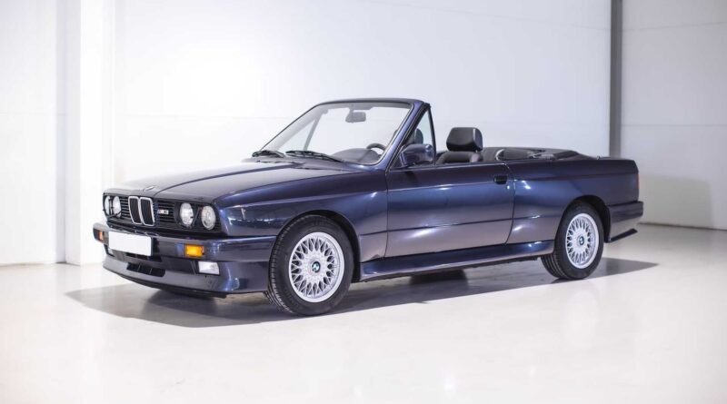 Редчайший BMW M3 поколения E30 в кузове кабриолет ушёл с молотка