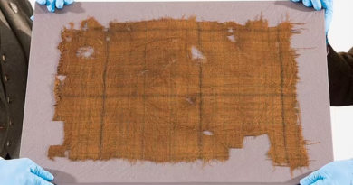 Найстаріший шотландський тартан: клаптику тканини, знайденому в торфовищі Хайленду, понад 500 років