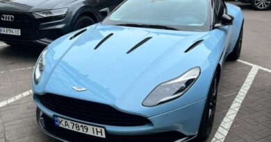 В Києві помітили унікальний Aston Martin (Фото)