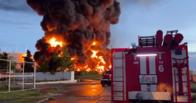 Пожежа на великій нафтобазі у Севастополі: рятувальники не справляються з вогнем (фото, відео)