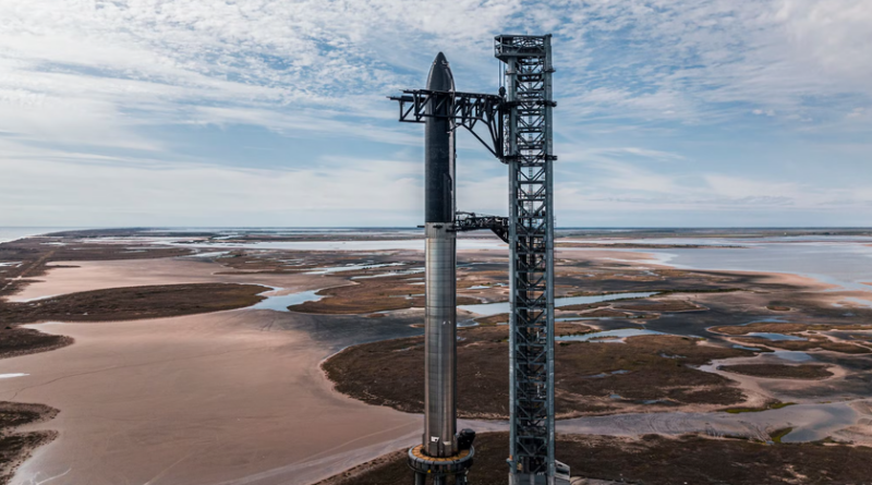 Стартовий майданчик для космічних кораблів SpaceX наближається до завершення (фото)
