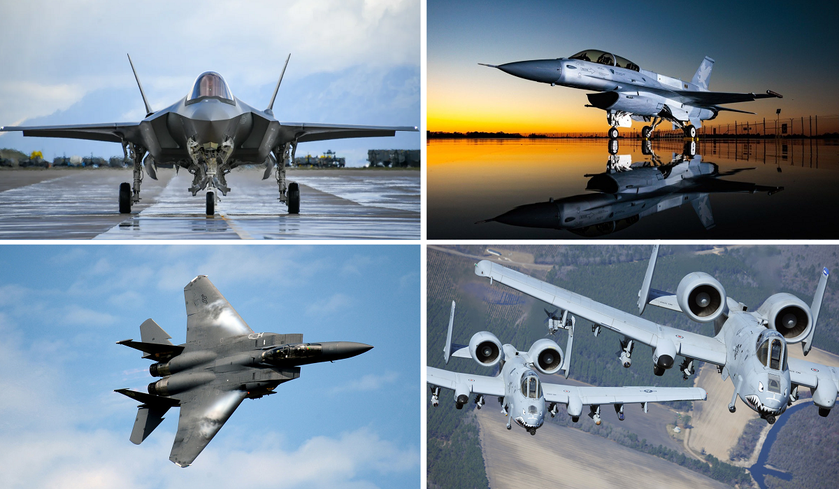 США відправлять до Європи винищувачі F-35, F-15C, F-16 і штурмовики A-10 Thunderbolt II