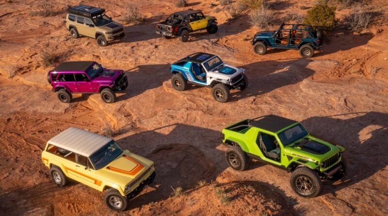 Jeep представив сім позашляхових концепт-карів (Фото)