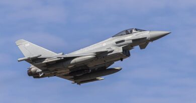 НАТО по тривозі підняло винищувачі Eurofighter Typhoon для перехоплення трьох російських літаків над Фінською затокою