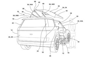Компанія Ford запатентувала кросовер із величезними дверима-крилом