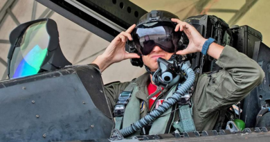 Пілоти винищувачів F-22 Raptor отримали шоломи нового покоління