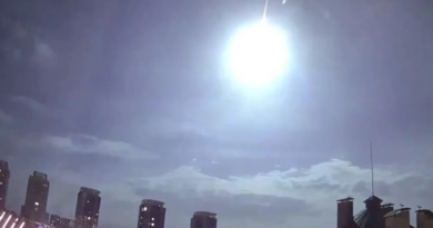 Спалах в небі над Києвом було спричинено падінням метеорита