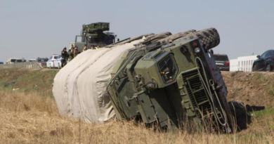 П'яний російський солдат перекинув зенітно-ракетний комплекс С-400 вартістю $160 млн