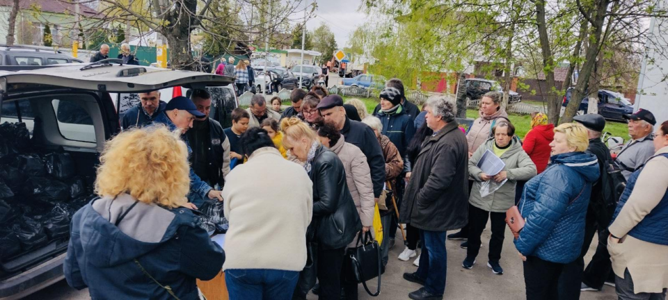 Благодійний фонд Сергія Цюпко продовжує підтримувати ВПО