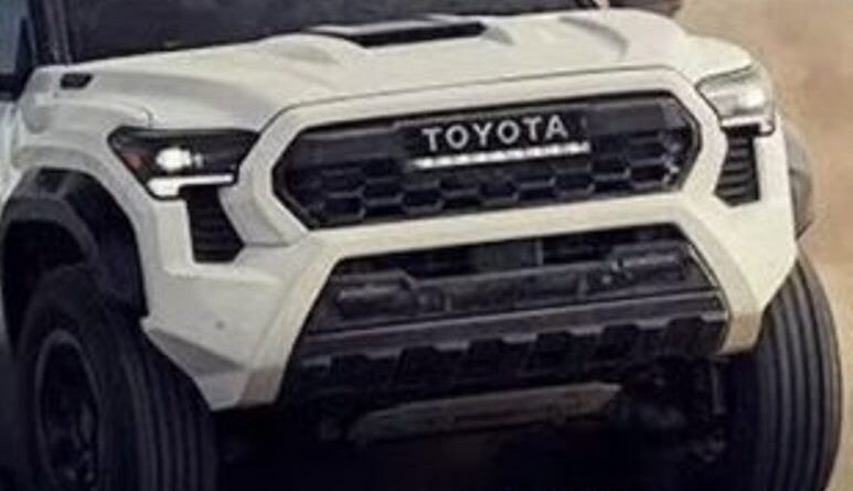 З’явилося зображення оновленого пікапа Toyota Tacoma (Фото)