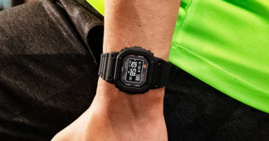 Випущено гібридний смарт-годинник Casio DWH5600 G-Shock із зарядкою від сонячної батареї