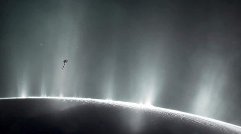 На Енцеладі помітили гейзер рекордної сили