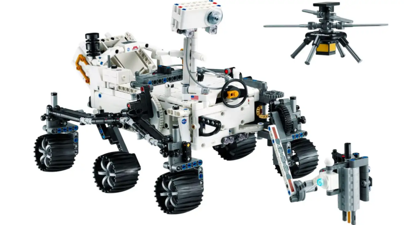 Mars Rover Perseverance від Lego готовий досліджувати ваш брудний стіл