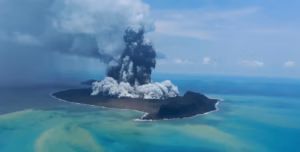 Внаслідок виверження Тонга утворилася надзвичайно рідкісна "суперплазмова бульбашка" у іоносфері