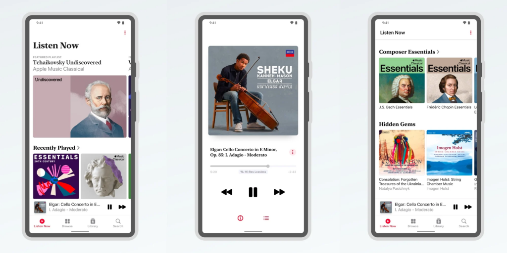 Спеціальна програма Apple Music Classical тепер доступна на Android