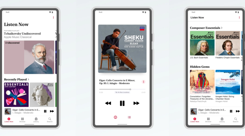Спеціальна програма Apple Music Classical тепер доступна на Android