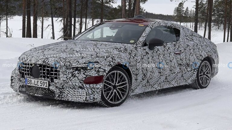 Високопотужний Mercedes-AMG CLE 63 проходить їздові випробування (Фото)