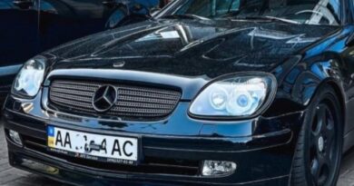 В Україні помітили рідкісний спорткар Mercedes-Benz (Фото)