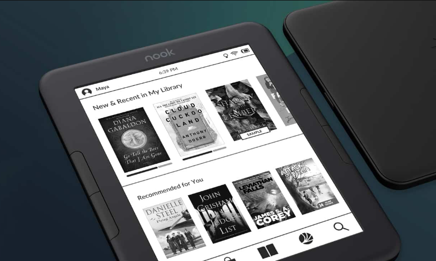 Barnes & Noble демонструє електронний рідер NOOK GlowLight 4 Plus із 7,8-дюймовим екраном E Ink