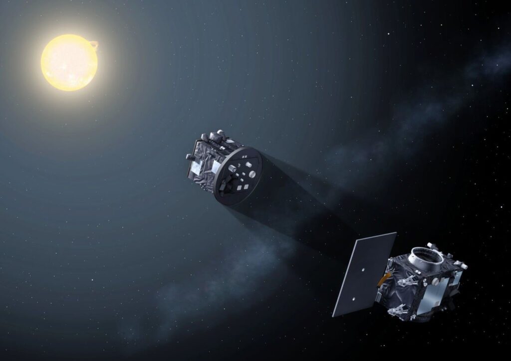 Європейські сонячні супутники Proba-3 випробували у збірці для запуску