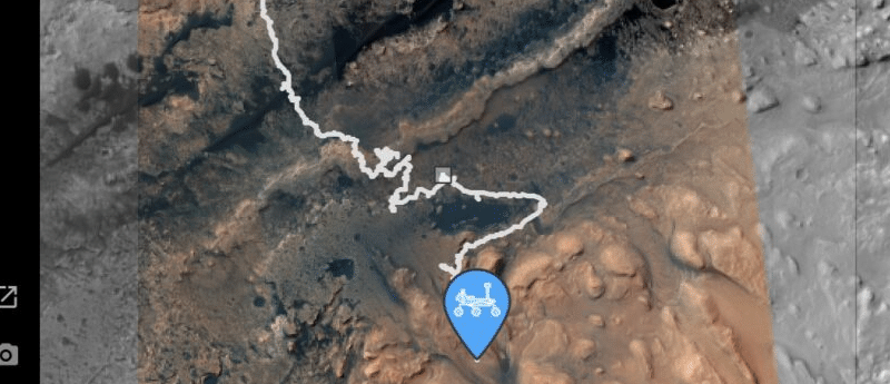 Марсохід Curiosity встановив свій новий рекорд на Червоній планеті