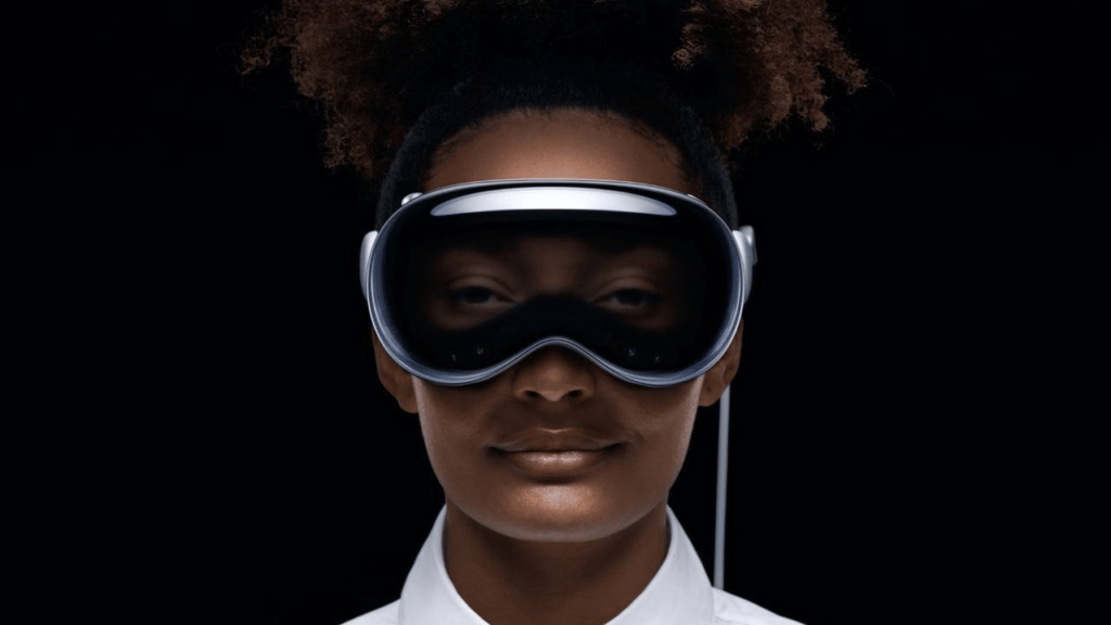 Apple представила свою першу гарнітуру змішаної реальності Vision Pro