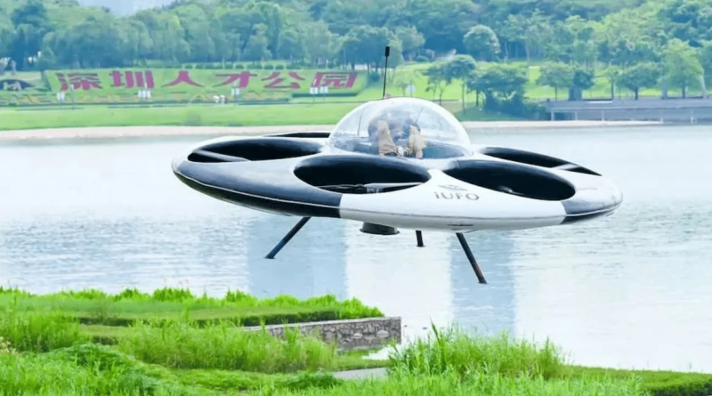 У Китаї побудували першу пілотовану тарілку, що літає