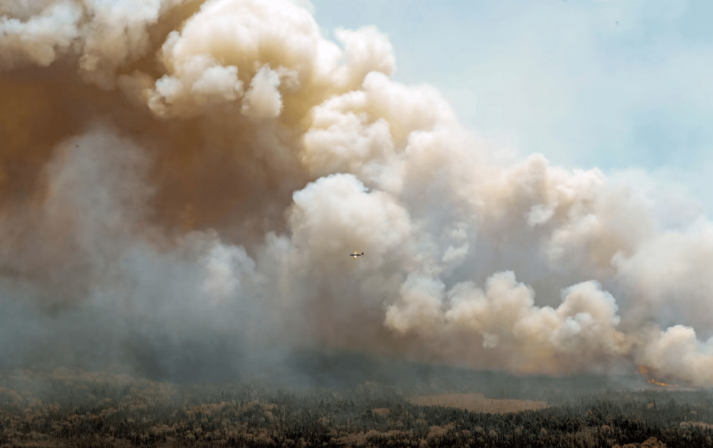 Америка в імлі: дим від лісових пожеж у Канаді накрив США