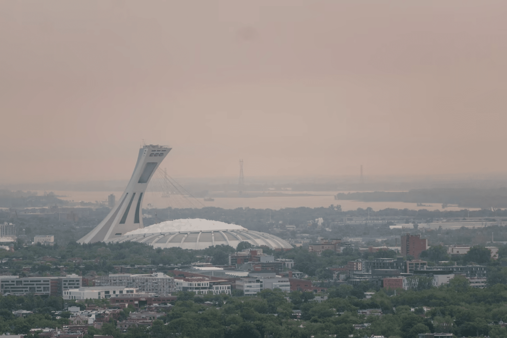 Америка в імлі: дим від лісових пожеж у Канаді накрив США