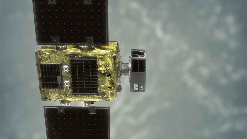 Компанія Astroscale представила концепт прибиральника космічного сміття