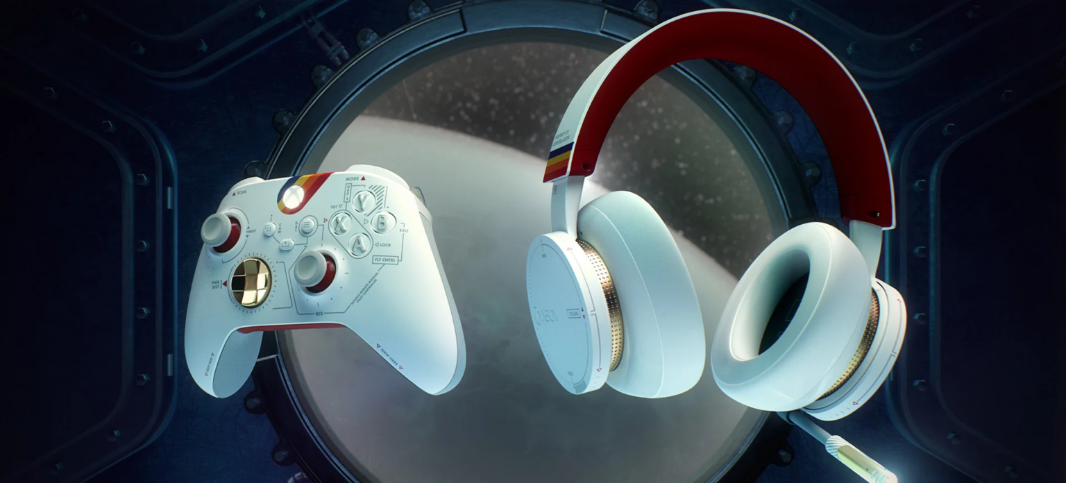 Оголошено лімітовану серію геймпада та бездротових навушників Xbox у стилі "Starfield"