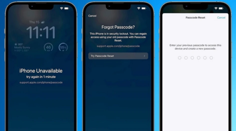 iOS 17 вводить функцію скидання забутого пароля на iPhone