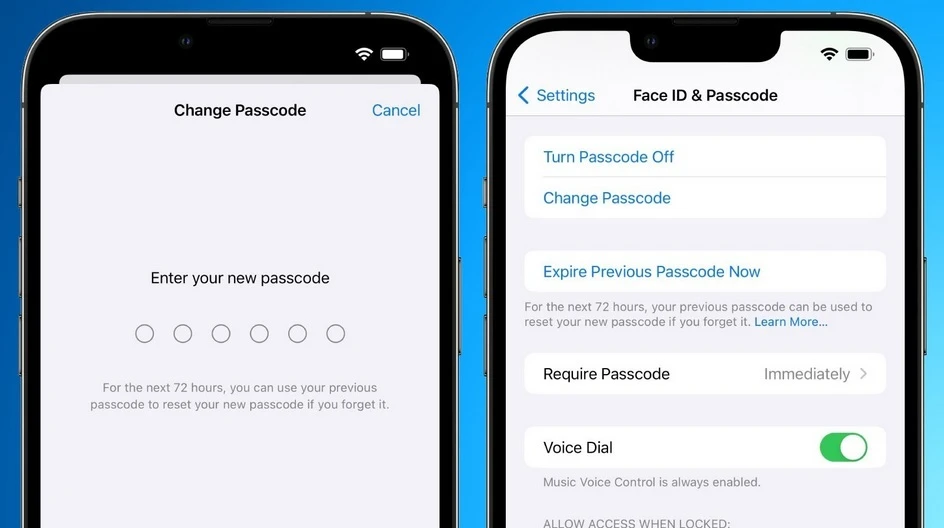 iOS 17 вводить функцію скидання забутого пароля на iPhone