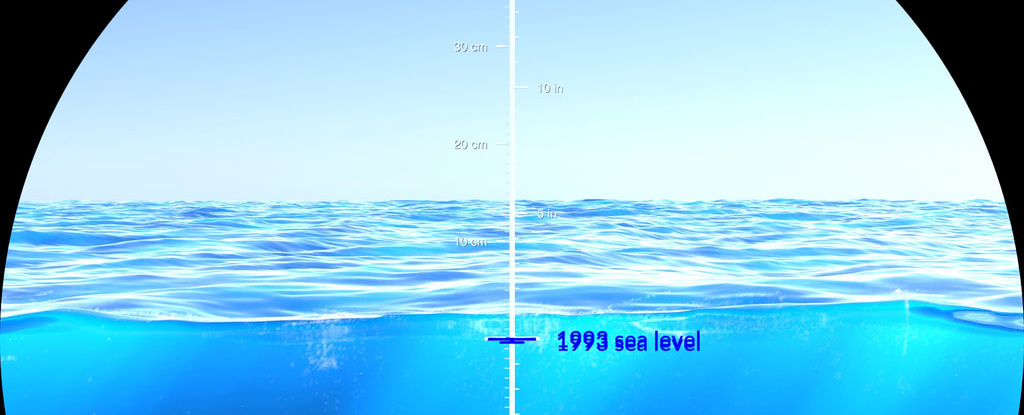 NASA показали, як піднявся рівень моря за останні 30 років