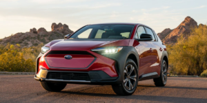 Електричний позашляховик Subaru Solterra успішно пройшов лосиний тест (Відео)