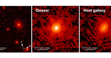 Від квазарних галактик виявлено зоряне світло