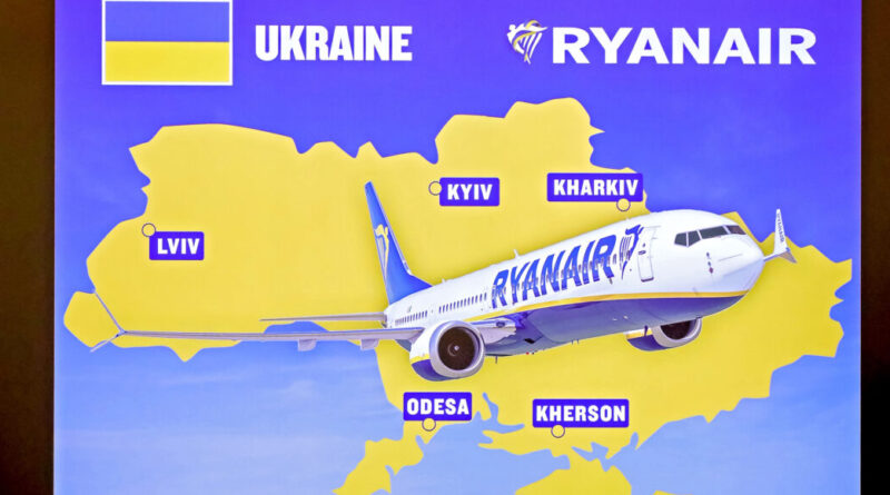 Ryanair хоче інвестувати в Україну $3 млрд і готова після закінчення війни здійснювати 600 рейсів щотижня