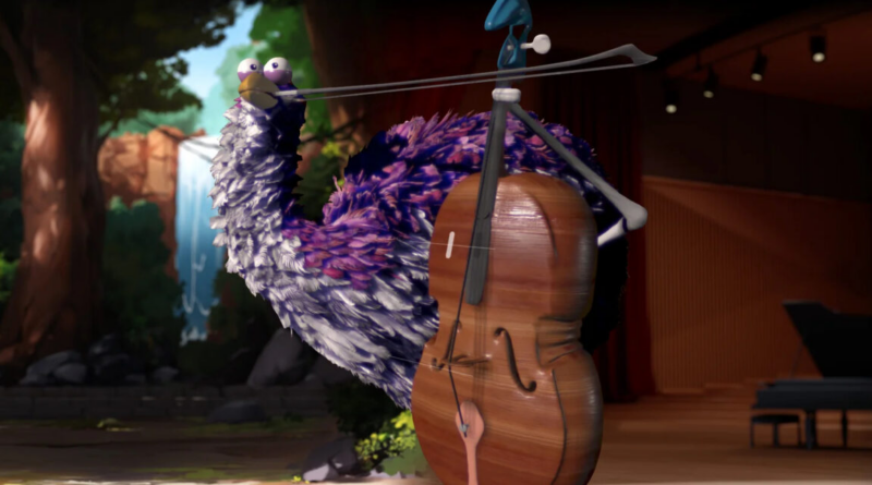 Google представив віртуального птаха, що грає на віолончелі