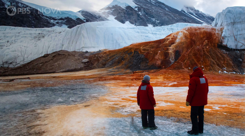 Моторошна таємниця "кривавого водоспаду" в Антарктиді нарешті розгадана