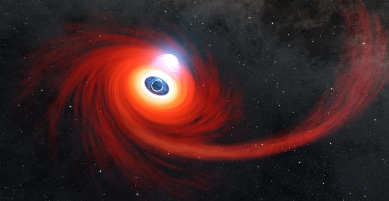 Вчені зафіксували як спалахнула Чорна діра у далекому космосі