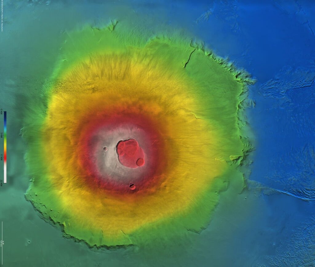 Найбільший вулкан Сонячної системи виявився островом