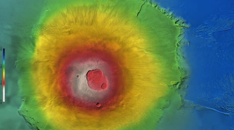 Найбільший вулкан Сонячної системи виявився островом