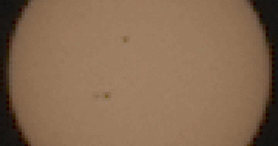«Персеверанс» розгледів з Марса сонячну пляму