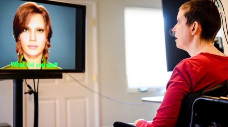 Паралізована жінка «‎заговорила» через цифровий аватар за допомогою інтерфейсу мозок-комп’ютер