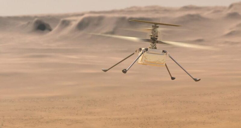 Останній політ Ingenuity над Марсом ледь не завершився катастрофою безпілотного вертольота